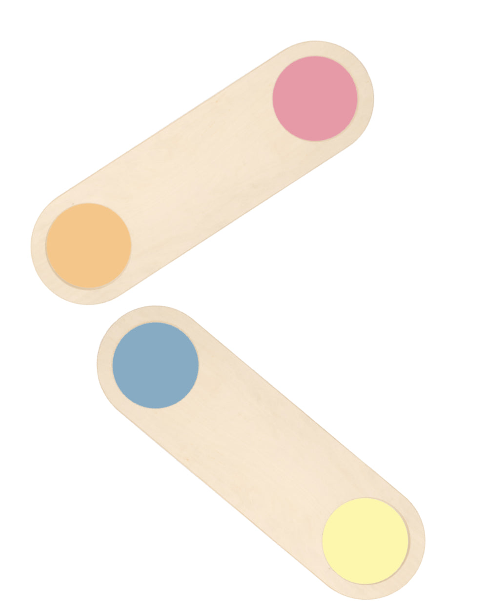 Balansplank voor Stapelstenen / Stapelstein set van 2