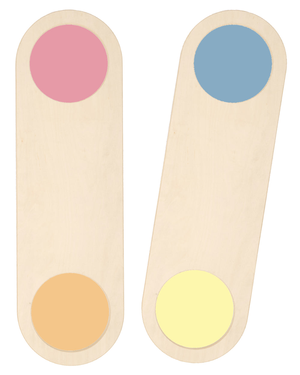 Balansplank voor Stapelstenen / Stapelstein set van 2